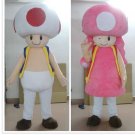 Custom made Toad mascot costume from Super Mario mascot for Christmas party