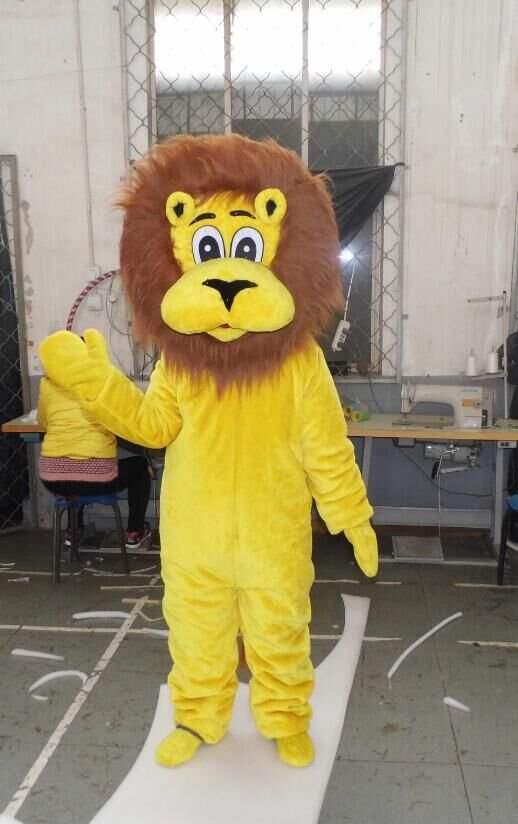 Custom made Lion mascot costume for Christmas party