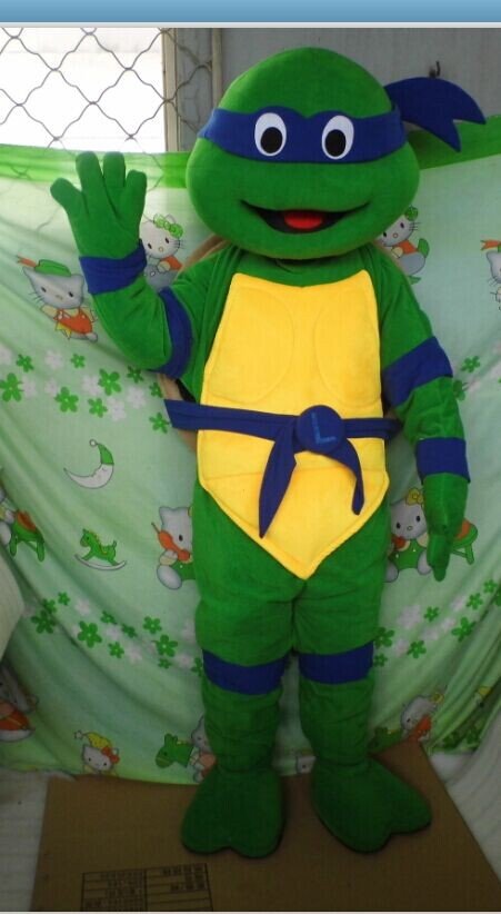 Custom made Ninja Turtle mascot costume for Halloween party