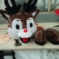 Custom made Rudolph mascot costume for Christmas party