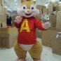 Custom made Alvin and the Chipmunks mascot costume for Christmas party