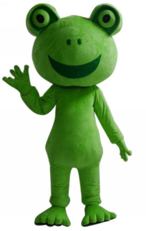 Custom made Kermit the Frog Mascot Costume for Birthday party