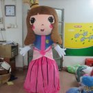 Custom made princess mascot cartoon costume for party