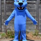 Custom made blue panther mascot costume for party