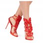 *Brand New* Authentic Giuseppe Zanotti's Red-metal 'Cruel Pumps