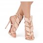 *Brand New*Authentic Giuseppe Zanotti's Beige suede upper Pumps