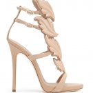*Brand New*Authentic Giuseppe Zanotti's Beige suede upper Pumps