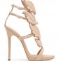 *Brand New*Authentic Giuseppe Zanotti's Beige suede upper Pumps