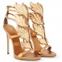 *Brand New* Authentic Giuseppe Zanotti's Bronze patent leather and insole Cruel