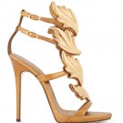 *Brand New* Authentic Giuseppe Zanotti's  Bronze patent leather and insole Cruel