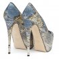 *Brand New Authentic Giuseppe Zanotti Sharon Python Embossed Pumps