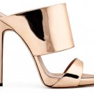*Brand New* Authentic Giuseppe Zanotti  Rose Gold Patent Leather Upper Pumps