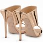 *Brand New* Authentic Giuseppe Zanotti  Rose Gold Patent Leather Upper Pumps