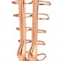 *Brand New* Authentic Giuseppe Zanotti  Rose Gold Mirrored Patent Leather Upper Straped Heels