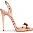 *Brand New* Authentic Giuseppe Zanotti Rose Gold Leather Straped Pumps