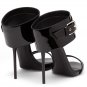 *Brand New* Authentic Giuseppe Zanotti Black Patent Leather Upper Heels