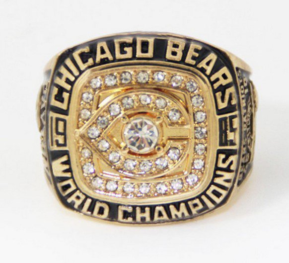 chicago bears super bowl ring replica