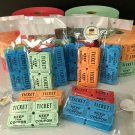 500/1000 Raffle Tickets 50/50 Double Stub Split the Pot Festival New 4 Colors