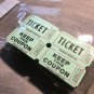 500/1000 Raffle Tickets 50/50 Double Stub Split the Pot Festival New 4 Colors