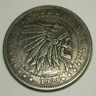 Indian Warrior Novelty Good Luck Heads Tails Challenge Coin Token USA Seller 298