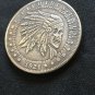 Indian Warrior Novelty Good Luck Heads Tails Challenge Coin Token USA Seller 298