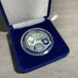 U.S. SPACE FORCE/COMMAND Challenge Coin PETERSON AFB COLORADO Large 45mm BOXED