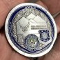U.S. SPACE FORCE/COMMAND Challenge Coin PETERSON AFB COLORADO Large 45mm BOXED