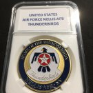 Thunderbirds Nellis AFB NV Challenge Coin United States AIR FORCE USAF AF12