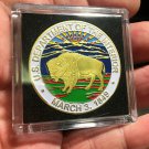 DOI US Department of the Interior US Government Challenge Coin G58