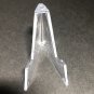 10-Pcs Plastic Coin Display Stand Clear Round Slab Case Capsules Holder Easel