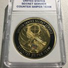 United States Secret Service Counter Sniper Team Challenge Coin 40mm w/Case G-13
