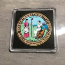 NORTH CAROLINA State Seal Colorized Collectible Challenge Coin #363