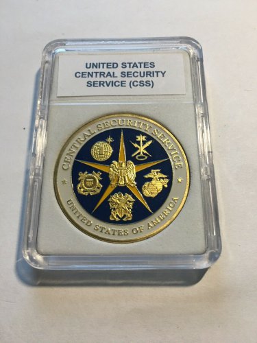 United States Central Security Service (CSS) Challenge Coin 40mm G-40