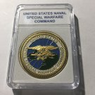 UNITED STATES NAVAL SPECIAL WARFARE COMMAND NAVY SEAL TRIDENT CHALLENGE COIN N44
