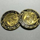 2X Shellback United States Navy Marine Corps USN USMC Challenge Coin BRONZE N20C