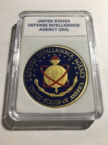 US Defense Intelligence Agency (DIA) Washington DC Challenge Coin G-34