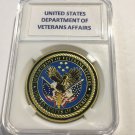 United States Department of Veterans Affairs Challenge Coin 40mm with CASE G30