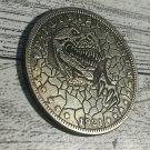 Dinosaur T-REX Popular Novelty Good Luck Heads Tails Gift Challenge Coin #286
