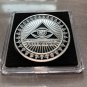 Freemason Challenge Coin-All Seeing Eye Masonic Templar Brotherhood Coin w Case
