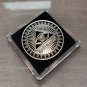 Freemason Challenge Coin-All Seeing Eye Masonic Templar Brotherhood Coin w Case