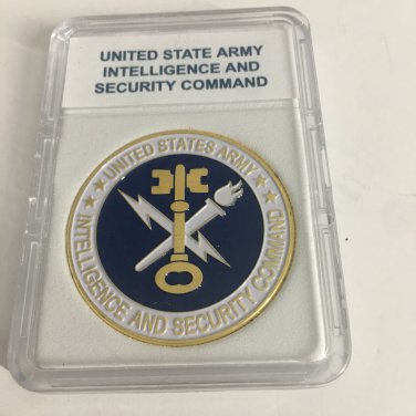 US ARMY INTELLIGENCE AND SECURITY COMMAND Challenge Coin W-CASE A-46