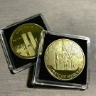 America's Heroes 9/11 NYFD Challenge Coin First Responders Hero Coin with Case