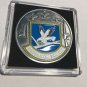 USAF CHALLENGE COIN US AIR FORCE SECURITY POLICE MILITARY w Case