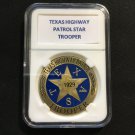 TEXAS HIGHWAY PATROL STAR TROOPER  St. Michael Challenge Coin 40mm with Case P45