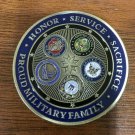 United States Department of Defense "Proud Military Family" Challenge Coin 50mm