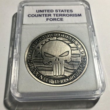 Counter Terrorism Force-United States Challenge Coin with Case G-49