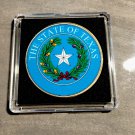 Great State of Texas USA State Seal Colorized Collectible Challenge Coin/CS 287