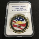 F-117 Stealth Fighter-Bomber Challenge Coin-United States AIR FORCE USAF A15