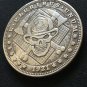 Firefighter Skull Ax Custom Novelty Lucky Heads Tails Challenge Coin US #299