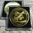 LAST FLIGHT OF THE CONCORDE 2003 Challenge Coin w/Case FREE SHIPPING